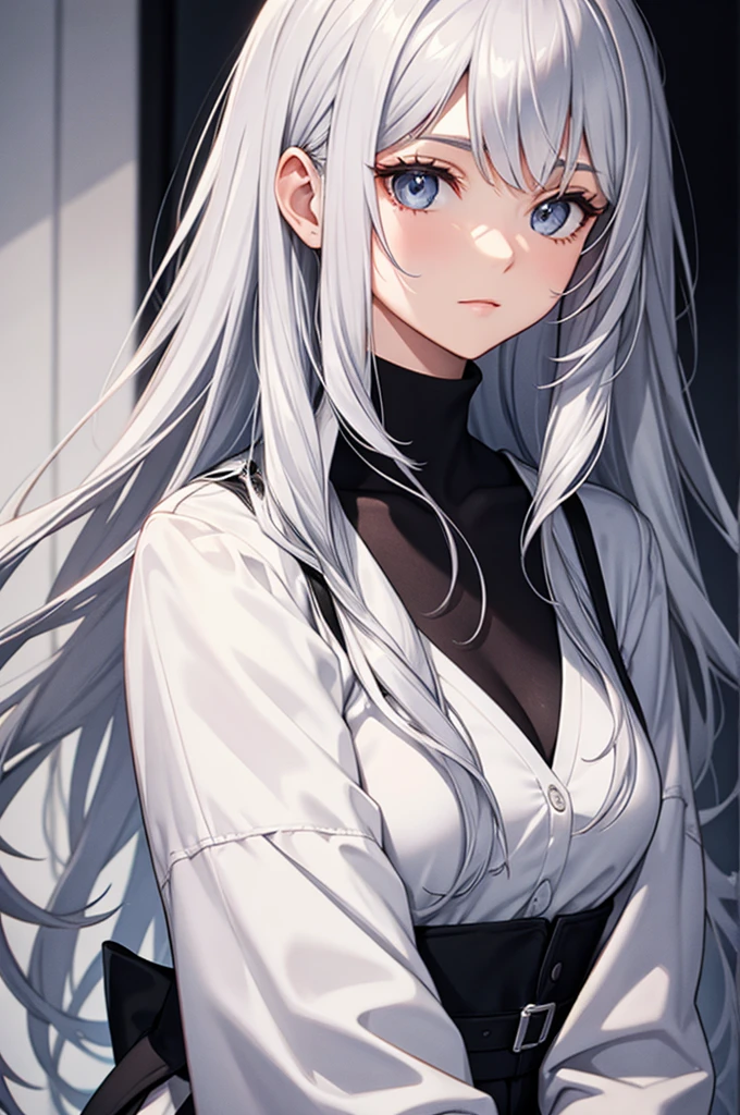 silver hair