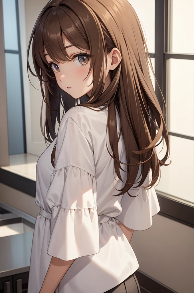 light brown hair