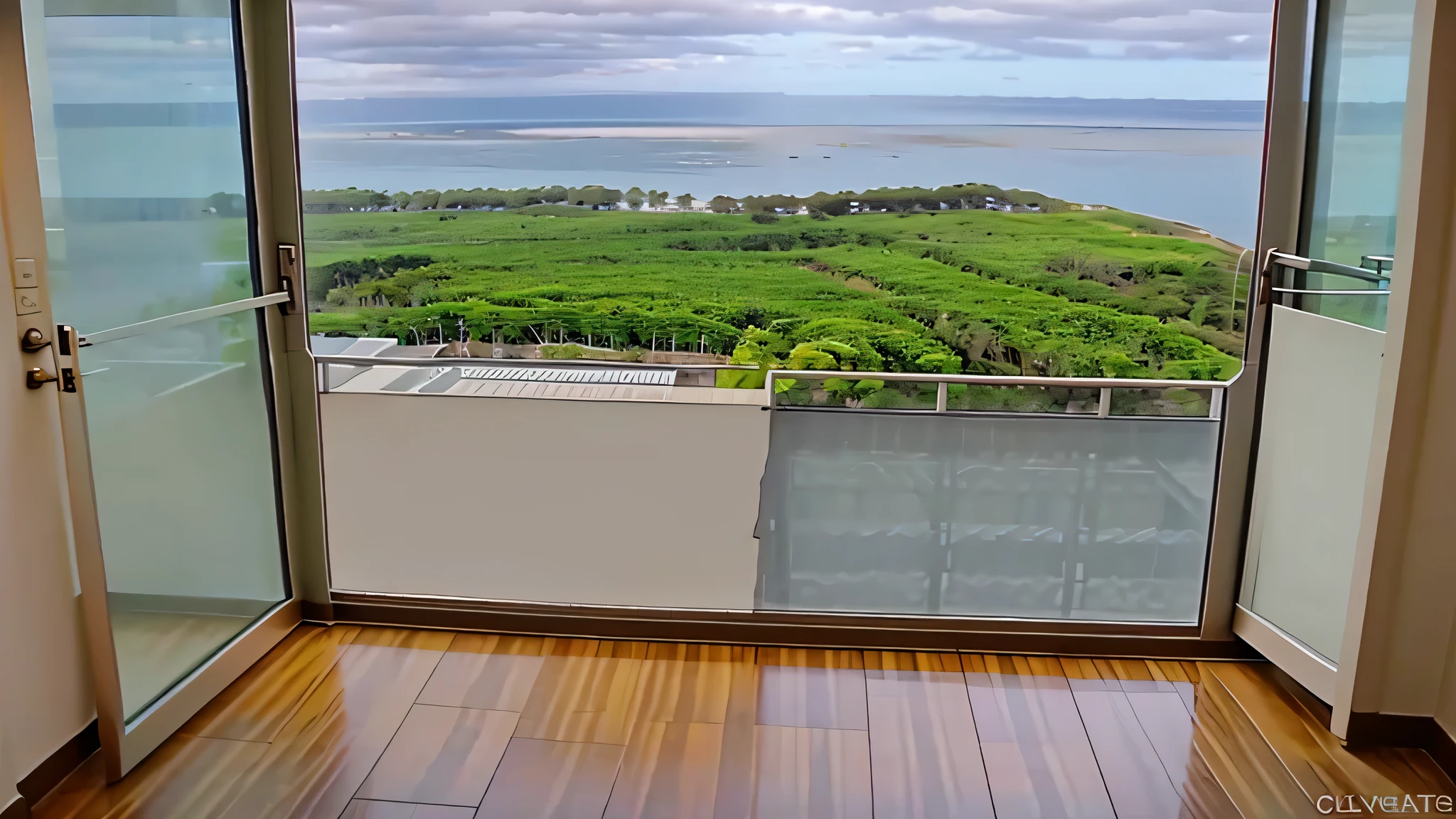 High Floor Sea View Room,Look inside out