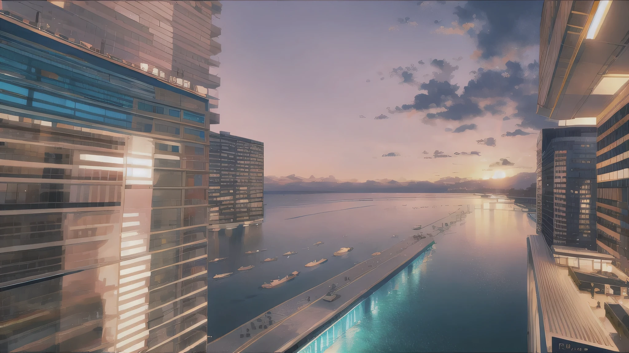 High Floor Sea View Room，Look inside out