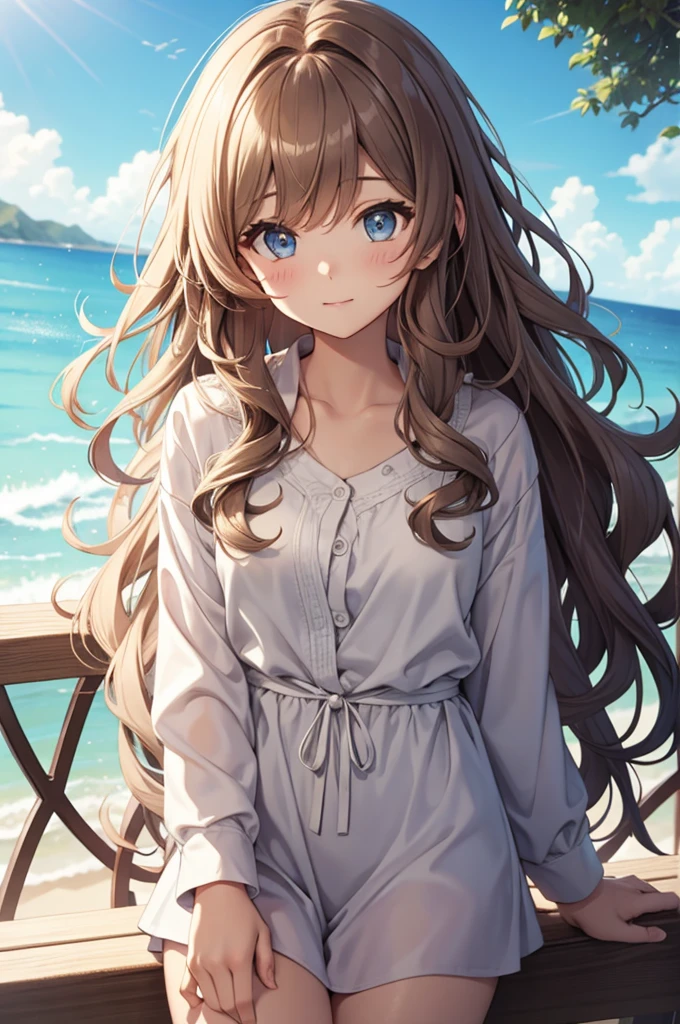 wavy hair