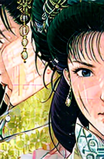 {best quality}, {very aesthetic}, {ultra-detailed}, {best illustration},Suikoden,Mrs. Lin,????,mature female,{?????????},{full_body},big ??????,big ??????,Pubic hair of the same color as the hair,red cheek, embarrassed, Frightened expression,Looking down,skinny, ??????????, ???, girl lying on the bed,chinese traditional style bed,