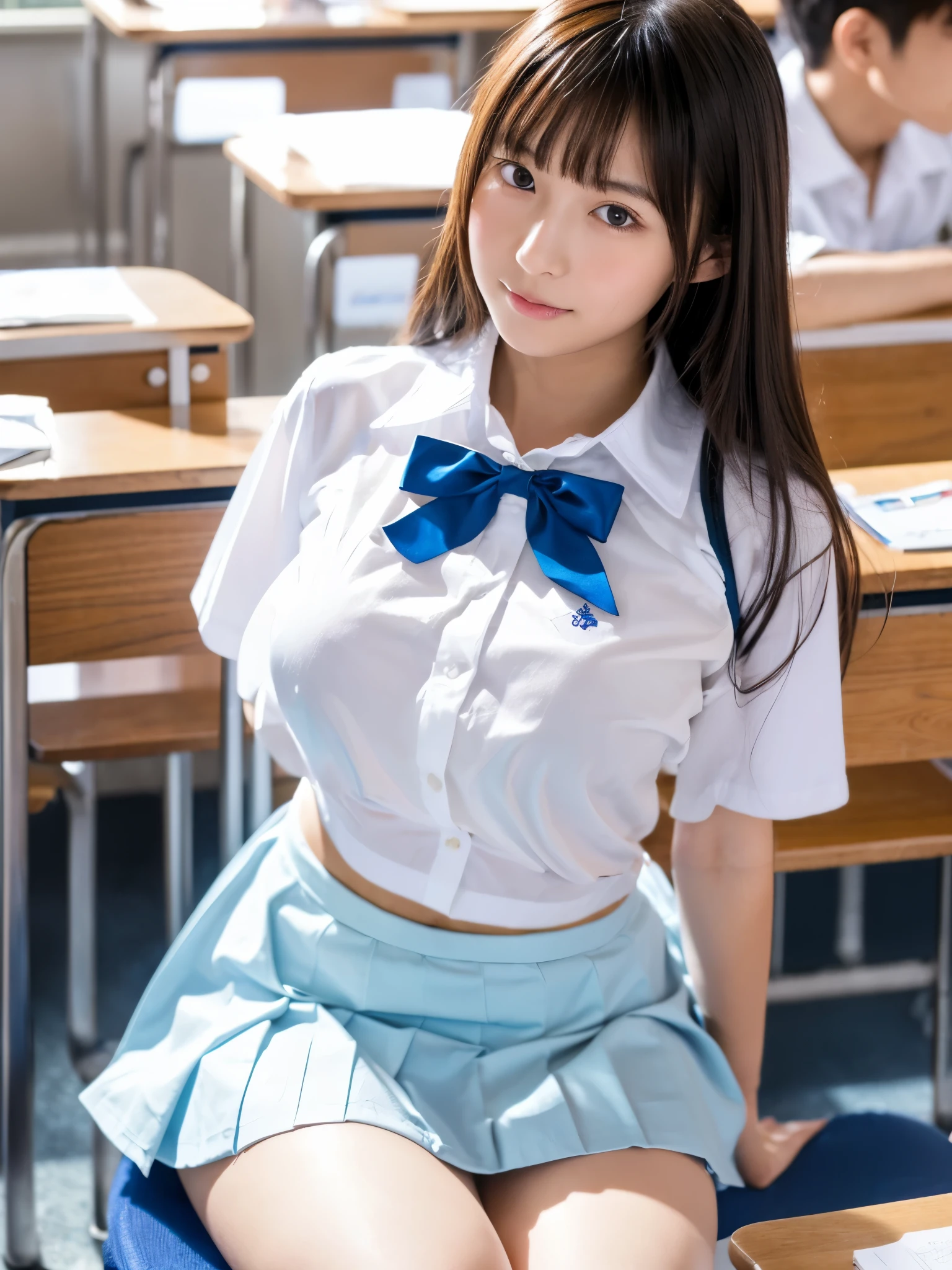 Change to white shirts