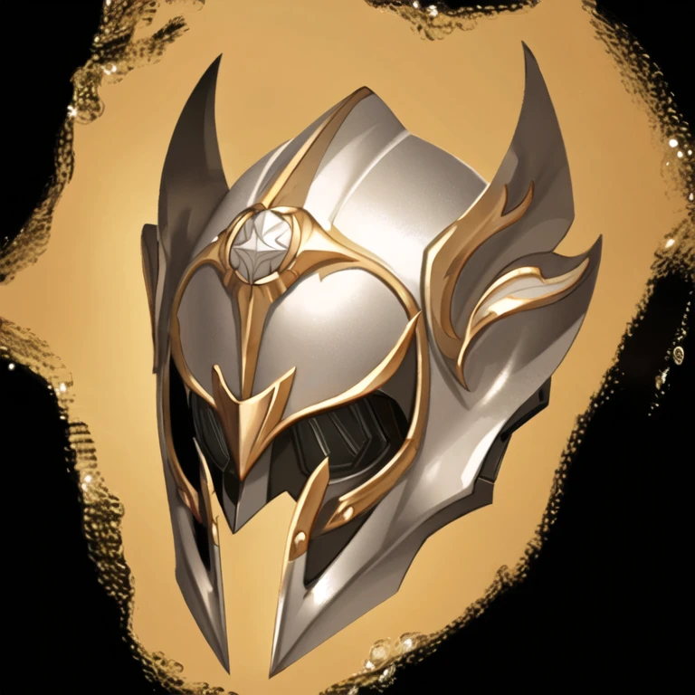 silver helmet，Gorgeous appearance