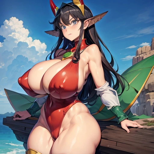 getter robo、Black Getter、Camel Toe、Giant tit、Nipple Puffs、Cleavage、Plump、Super big breasts、Super big butt