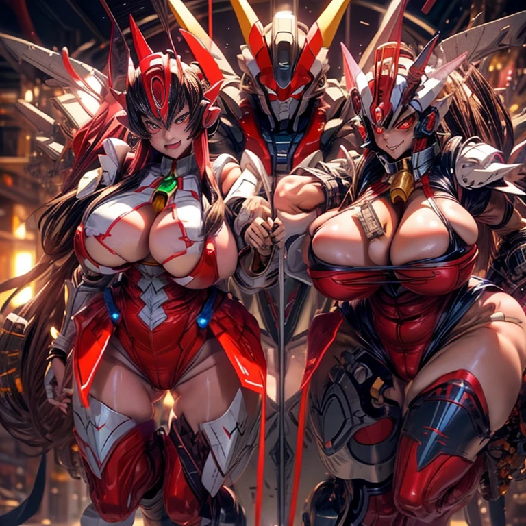 getter robo、ブラックgetter robo、Camel Toe、Giant tit、Nipple Puffs、Cleavage、Plump、Super big breasts、Super big butt