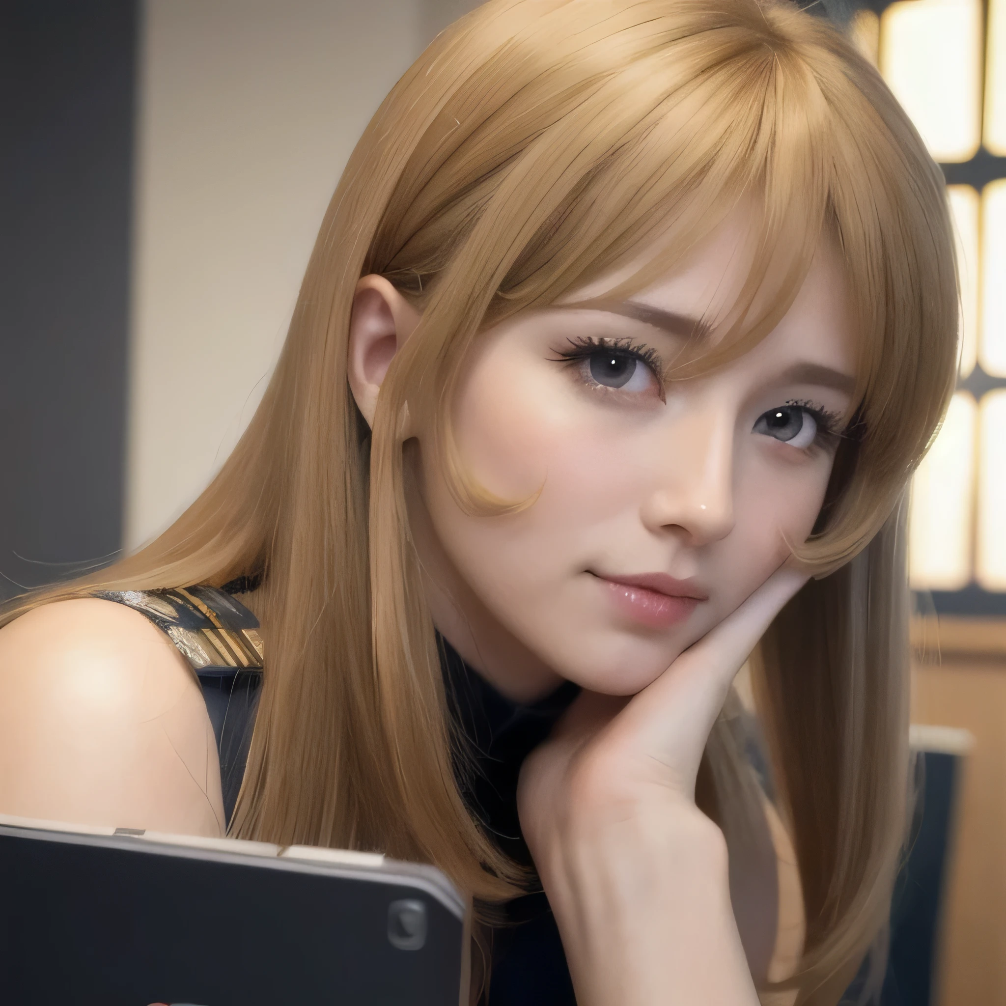masterpiece, 最high quality, 超High resolution, (Realistic:1.4), Detailed beautiful face,, So cute, Close-up portrait, Soft skin and perfect face、Perfect Face, Gorgeous long ponytail brown hair, 8k resolution,Ultra-realistic,Super detailed,high quality, (huge teardrop chest, Huge cleavage:1.2), A broad perspective、8K,最high quality, Tabletop, Very detailed, 超A high resolution, Realistic, Raw photo, Absurd, Absolute Resolution, 1 girl, alone,Young beautiful Japanese woman, Super cute face, Luxurious appearance, big breasts , smile、 Double eyelids on both eyes, Natural Makeup, Long eyelashes, Shiny and smooth light brown long bob hair, Asymmetrical bangs, Glowing Skin, Center image, High resolution, High Detail, Detailed hairstyle, Detailed face, Great cinema lighting, Super realistic, Perfect limbs, Perfect Anatomy、very big o cup breasts、Shapely breasts 、silky Glowing Skin、sexy,very beautiful nice face、Cute gorgeous face、gorgeous blonde silky hair、pale blue eyes、Bangs swaying in front of the face、A beautiful and cute 18 year old girl、Big and ample breasts、she spreads her legs wide and flaunts、very big breasts、Plump、super glamor、Are fat、universe station、Milky Way、universe、Yellow space suit
