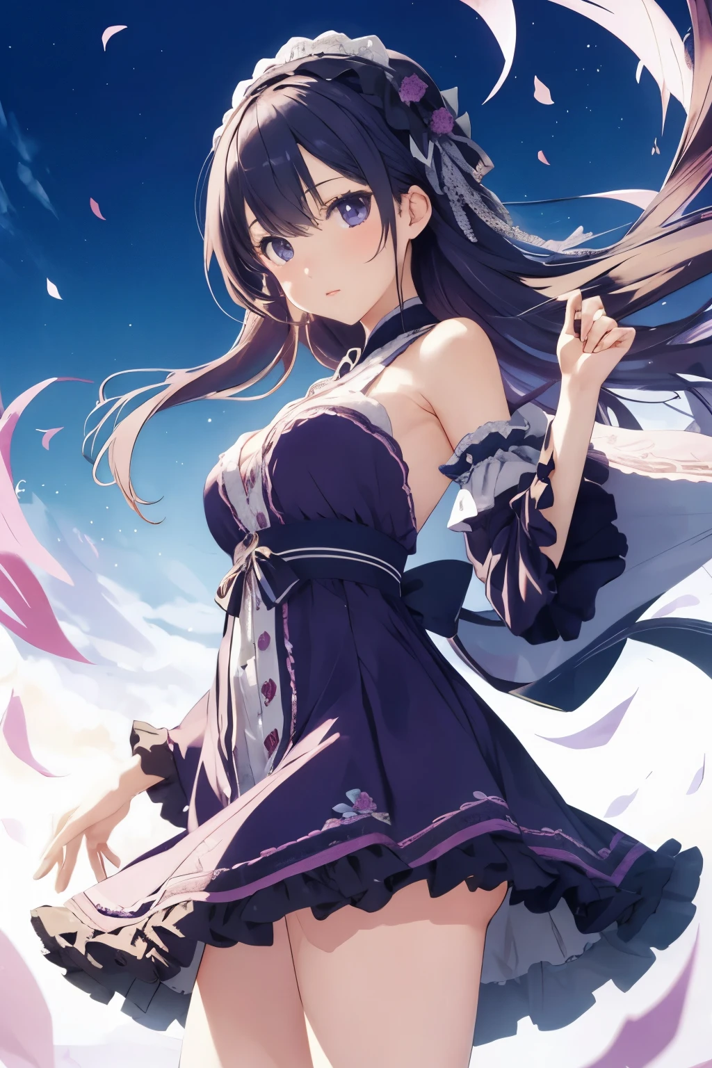 girl、Great style、beautiful、mysterious、Reincarnation in another world