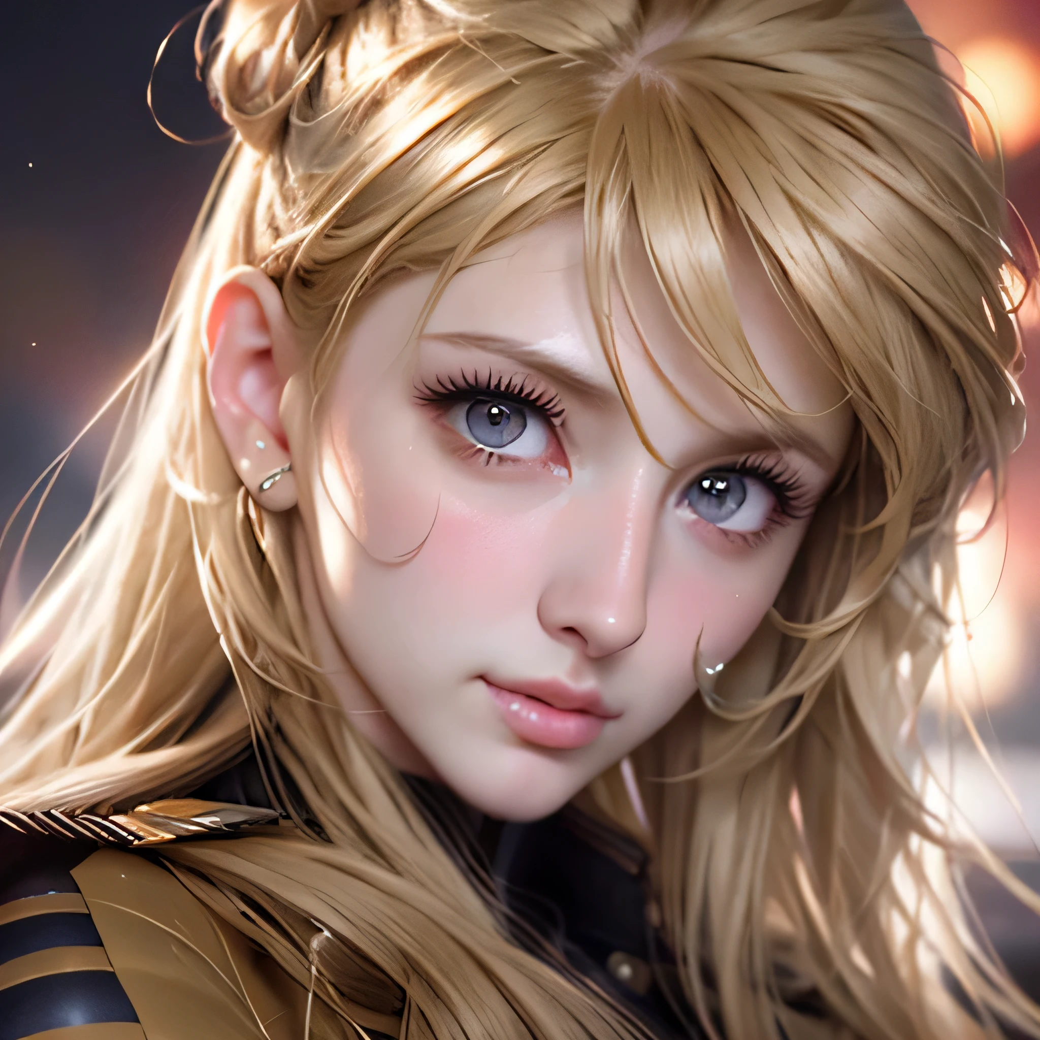 masterpiece, 最high quality, 超High resolution, (Realistic:1.4), Detailed beautiful face,, So cute, Close-up portrait, Soft skin and perfect face、Perfect Face, Gorgeous long ponytail brown hair, 8k resolution,Ultra-realistic,Super detailed,high quality, (huge teardrop chest, Huge cleavage:1.2), A broad perspective、8K,最high quality, Tabletop, Very detailed, 超A high resolution, Realistic, Raw photo, Absurd, Absolute Resolution, 1 girl, alone,Young beautiful Japanese woman, Super cute face, Luxurious appearance, big breasts , smile、 Double eyelids on both eyes, Natural Makeup, Long eyelashes, Shiny and smooth light brown long bob hair, Asymmetrical bangs, Glowing Skin, Center image, High resolution, High Detail, Detailed hairstyle, Detailed face, Great cinema lighting, Super realistic, Perfect limbs, Perfect Anatomy、very big o cup breasts、Shapely breasts 、silky Glowing Skin、sexy,very beautiful nice face、Cute gorgeous face、gorgeous blonde silky hair、pale blue eyes、Bangs swaying in front of the face、A beautiful and cute 18 year old girl、Big and ample breasts、she spreads her legs wide and flaunts、very big breasts、Plump、super glamor、Are fat、universe station、Milky Way、universe、Yellow space suit、topless、Yellow high leg pilot suit,Universe ship and Jupiter in the background