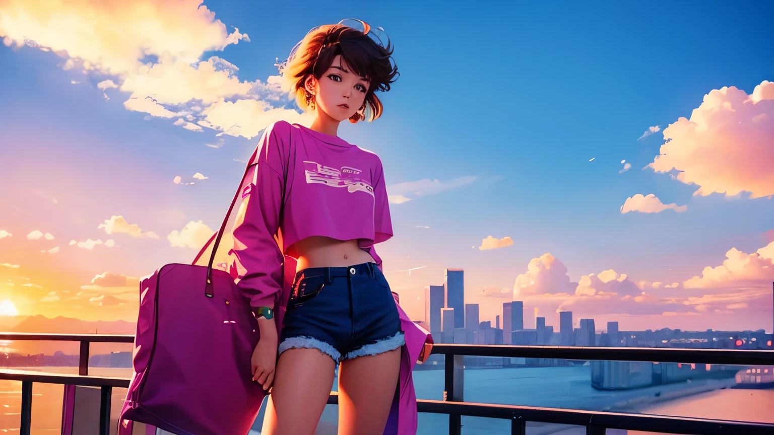 Thumbnail image of 80's city pop style, lo-fi music.