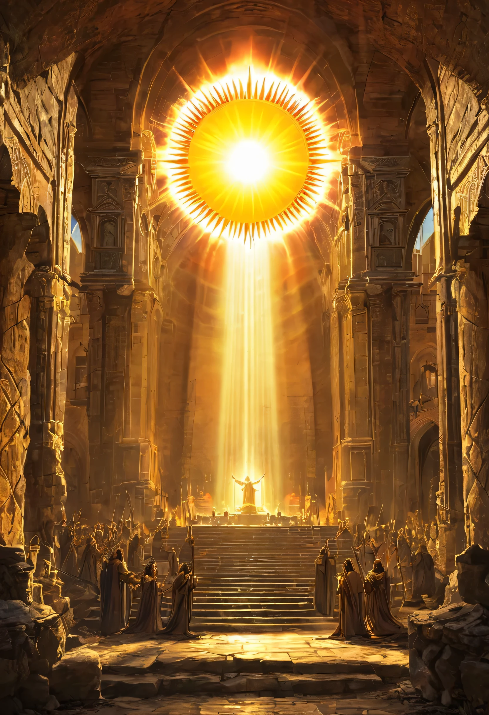 Domain expansion, holy dungeon blessed god of the sun