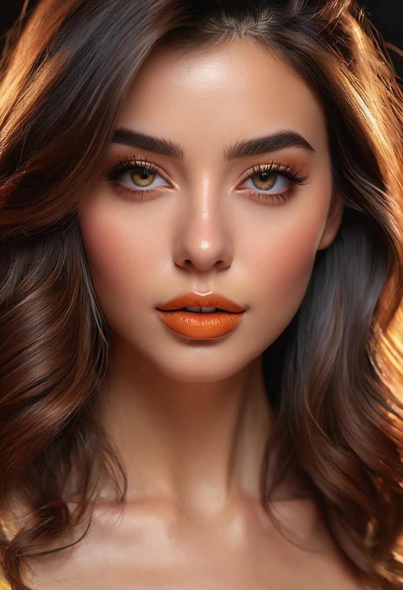 (best quality,4k,8k,highres,masterpiece:1.2),ultra-detailed,(realistic,photorealistic,photo-realistic:1.37),portraits,vivid colors,professional lighting,beautiful detailed eyes,beautiful detailed lips,extremely detailed face,sharp focus,stunning backgrounds,warm color tones,sophisticated atmosphere,professionally composed,artistic poses,glamorous outfits,professional models,unique perspectives,creative angles,studio lighting,soft and natural skin tones,impeccable hair styling,artistic compositions,perfectly captured emotions,authentic expressions