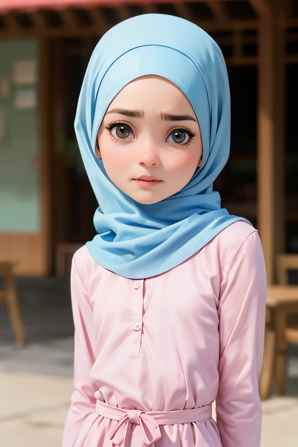 ((Cute pussy)), Chubby, ((Flat Chest)), Naked, Angry pose, Angry face, (((HIJAB MALAY GIRL))), masutepiece, High quality, UHD 45K, Realistic face, Realistic skin feeling , A Malaysia Lady, 51 years old, , Very cute and baby-like face, (((FLAT CHEST))), (MATRIX WORLD), ((look In front  at the camera and SADNESS)), ((())), (((CUTE GIRL))), ((BLUE PASTEL LIPS)), ((BLUE PASTEL LACE)), ((CHUBBY)), ((UNDRESS)). Brown, Flat Chest, Nudity on Cherating beach 