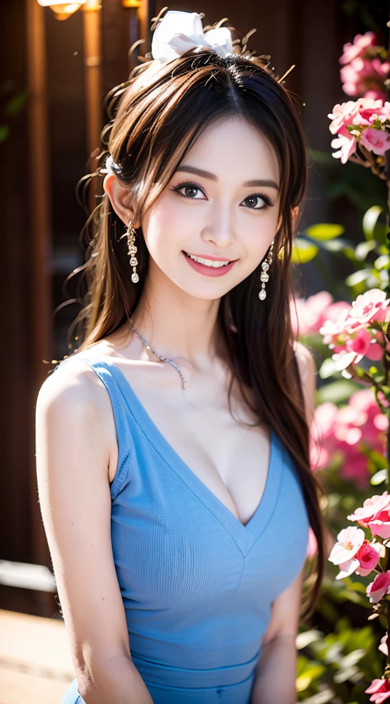 ((ung beautiful girl:1.2)), Cute little turtle, (8k, Original Photography, Top quality, masterpiece:1.2), HD RAW color photography, Professional photography, Movie Lighting, (Masseter film:1.5), (Top quality:1.2), (Smile:1.2), (Medium breasts:1.2), Slim beautiful girl, Blue eyes, Sexy and cool, With floral motifs, open your mind, Bare shoulders,, pleasure, it feels good, Opened his mouth, Rosette, Floral scent,