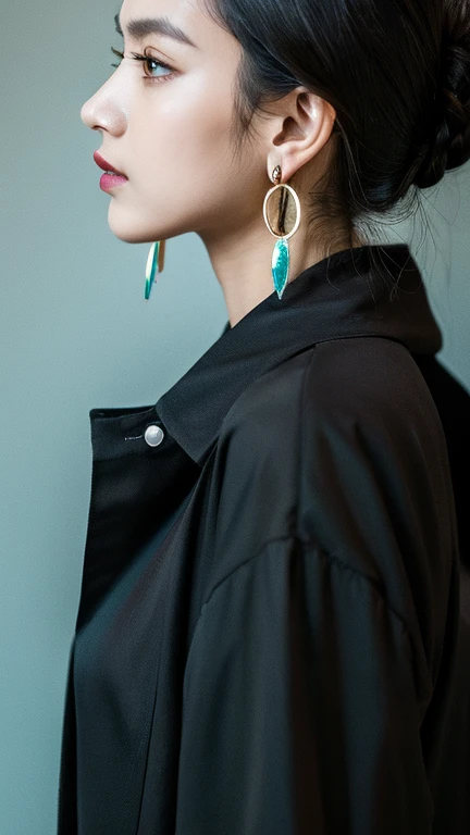 Earrings、Creepy、gem、Earrings、Highest quality