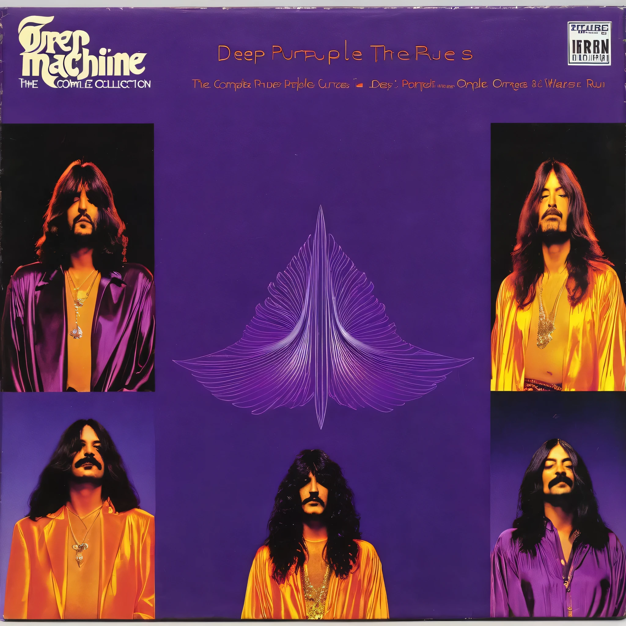 deep purples - the complete collection, deep purple, deep purple veil, deep purple and orange, deep!!!!!, deep dark purple waters, purple fire, purple haze, promo image, digitally remastered, peolple run on the street, ๐ป๐น๐ผ, promo art, draped in silky purple and gold, the album is called tripmachine, some purple