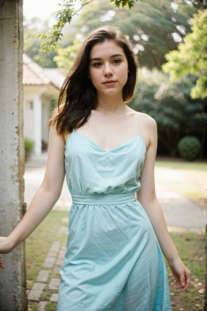 foto polaroide, foto de 24 anos.oh beautiful woman, vestido preto ,Pale skin, Bokeh, desfoque de movimento, , foto realista em 8k