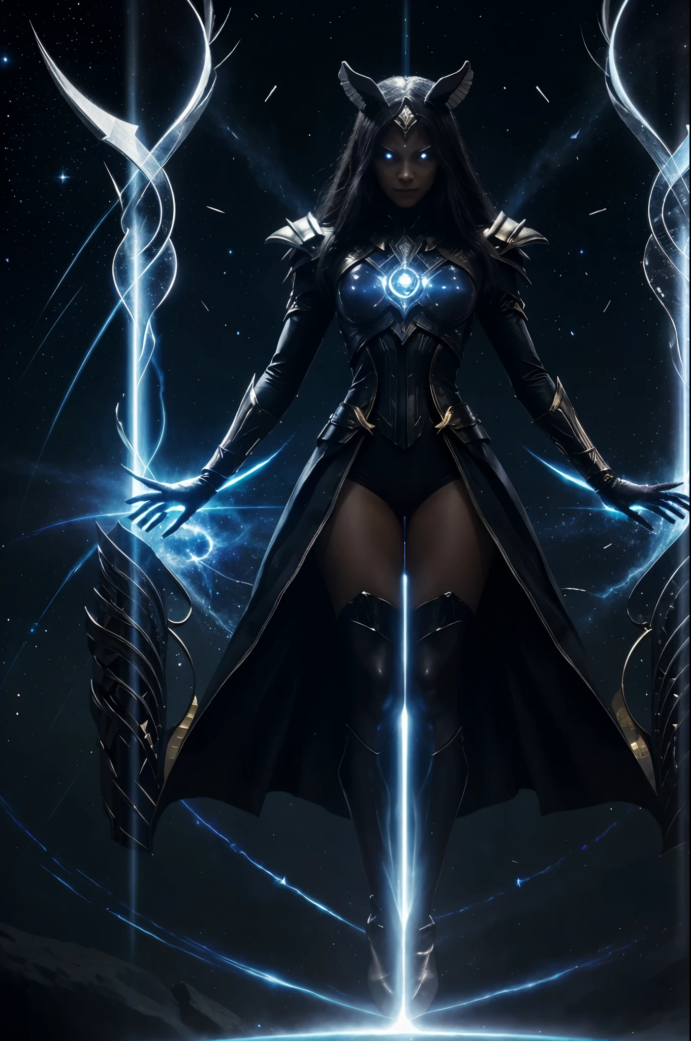 Design a character who is a guardian of the Celestial Realms, tasked with protecting the balance between light and darkness. They possess the ability to manipulate celestial energy, granting them powers such as healing, light manipulation, and the ability to summon celestial creatures. However, they must also contend with the temptation of darkness, as their powers draw from both sides of the cosmic spectrum. What struggles do they face in maintaining this balance, and what personal experiences have shaped their journey as a guardian?