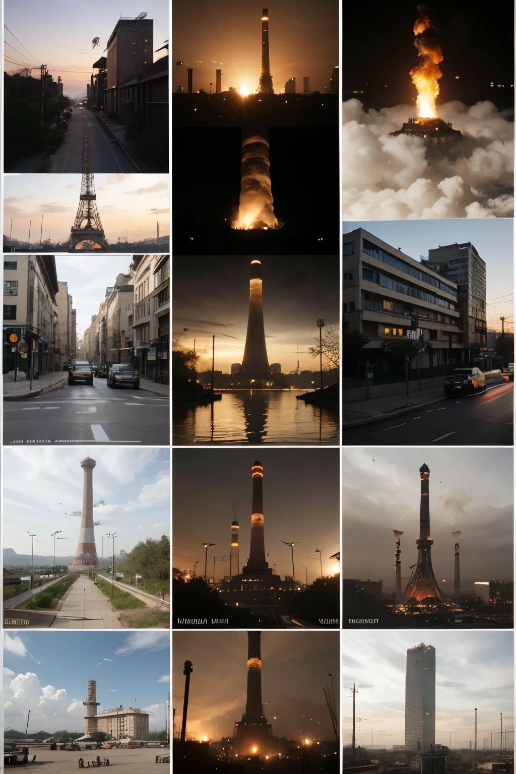 Types of pollution in collage