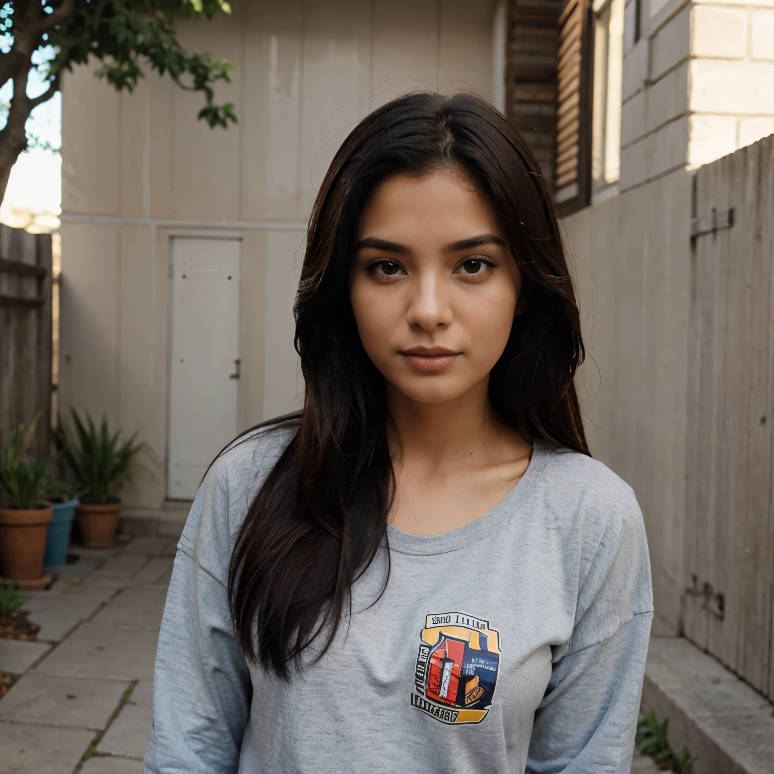 Mujer con poca ropa