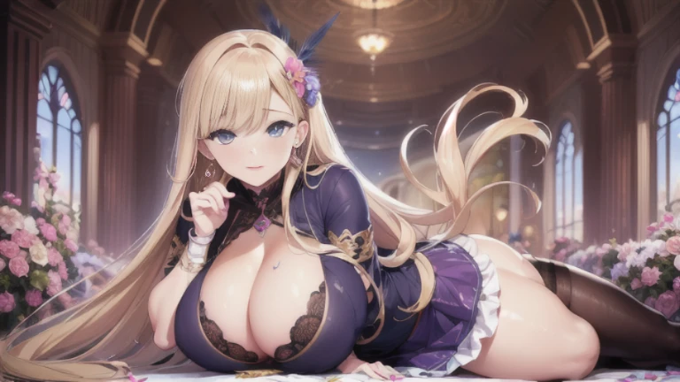 最高のmasterpiece、beautiful美しさ, 3D Second Element, rich, blonde, skirt, stockings, High heels, star、(Highly detailed CG Unity 8k wallpaper),(masterpiece), (最high quality), (Very detailed), (Best Work),(Best Shadow), (sharp eyeliner, eye shadow, fine eye:1.1), (超High resolution,Realistic,最high quality,Realistic),(8k,RAW Photos,最high quality),Mature Woman、Sensual curves、Huge breasts、Thighs、bubble、お尻のmasterpiece, 最high quality, Very detailed, full body shot, Mature Woman, beautiful女性, Captivating smile, Thick lips, chubby lips, blush, Watching the audience, Provocative expression, beautiful髪型, Cleavage, Plump、Curvy Hips、Attractive face、Sexy Dress、An inviting gaze、Expressing emotions、(((Erotic Dress)))、Standing position、Gorgeous Accessories 、big breastsの女性, Golden Hair, colored feather, Metal ornaments, colored Flowers, particle, Light, (masterpiece, 最high quality, 最high quality, Official Art, beautiful and aesthetic:1.2), (1 girl:1.3), very detailed,(Fractal Art:1.1),(colorful:1.1)、(Flowers:1.3),Most detailed,(Tangled:1.2), (Dynamic pose), (Abstract background:1.3), (Shiny skin), (Many colors :1.4), ,(Earrings:1.4), (feather:1.4),masterpiece, 最high quality, Very detailed, 30~40 years, full body shot, beautiful 、Various hairstyles,Gold Headband,Ample breasts,beautiful butt,Greek clothing,Tulle covers the chest area,Perfect balance, Detailed outfit details,marble,cinematic Lighting, Film Grain, 8k, masterpiece, Very detailed, High Detail, high quality, High resolution、Openwork decoration,(((colorfulな最高級ドレス)))、(((解剖学的に正しいbody))) , 最high quality, Very detailed, Lift your butt, From below, Thighs, big breasts, Are standing, Cowboy Shot, blush, (((1 girl))), (masterpiece:1.3), (High resolution), (8k), (very detailed), Perfect Face, Nice eye and face, (((最high quality))), (Very detailed), detailed face and eye, (alone), High resolution、beautifuleye,(((Sexy pose)))、(((整ったbig breasts)))、((beautiful eye))、luxury、(((超High resolution)))、(((Detailed Description)))、(((ぽっちゃりbody型)))、(((解剖学的構造に一致したbodyの部位)))、beautiful長いまつ毛、バランスのとれたbody型,The legs and arms are just the right size.、Fishnet tights、glamorous、(((Clear white and black eye)))、lipstick、Sparkling、(Undistorted face, eye, body)、jewelry、gem、(長くカールしたbeautifulまつ毛)、(((バランス良いbeautiful胸)))、(transparent, Exquisite skin:1.2)、(((完璧なglamorousボディー)))、Actress's face、Super beautiful、Cute Smile、Healing beauty、Flower Shower、(((完璧なeye)))、Realistic depiction、Super sexy、Shiny、glamorous、double eyelids、Good dark Compensation、(((ぼやけていないeye)))、(((Plump face)))、Cute face 、(((Shiny輝く肌))) 、(((Gorgeous long dress)))