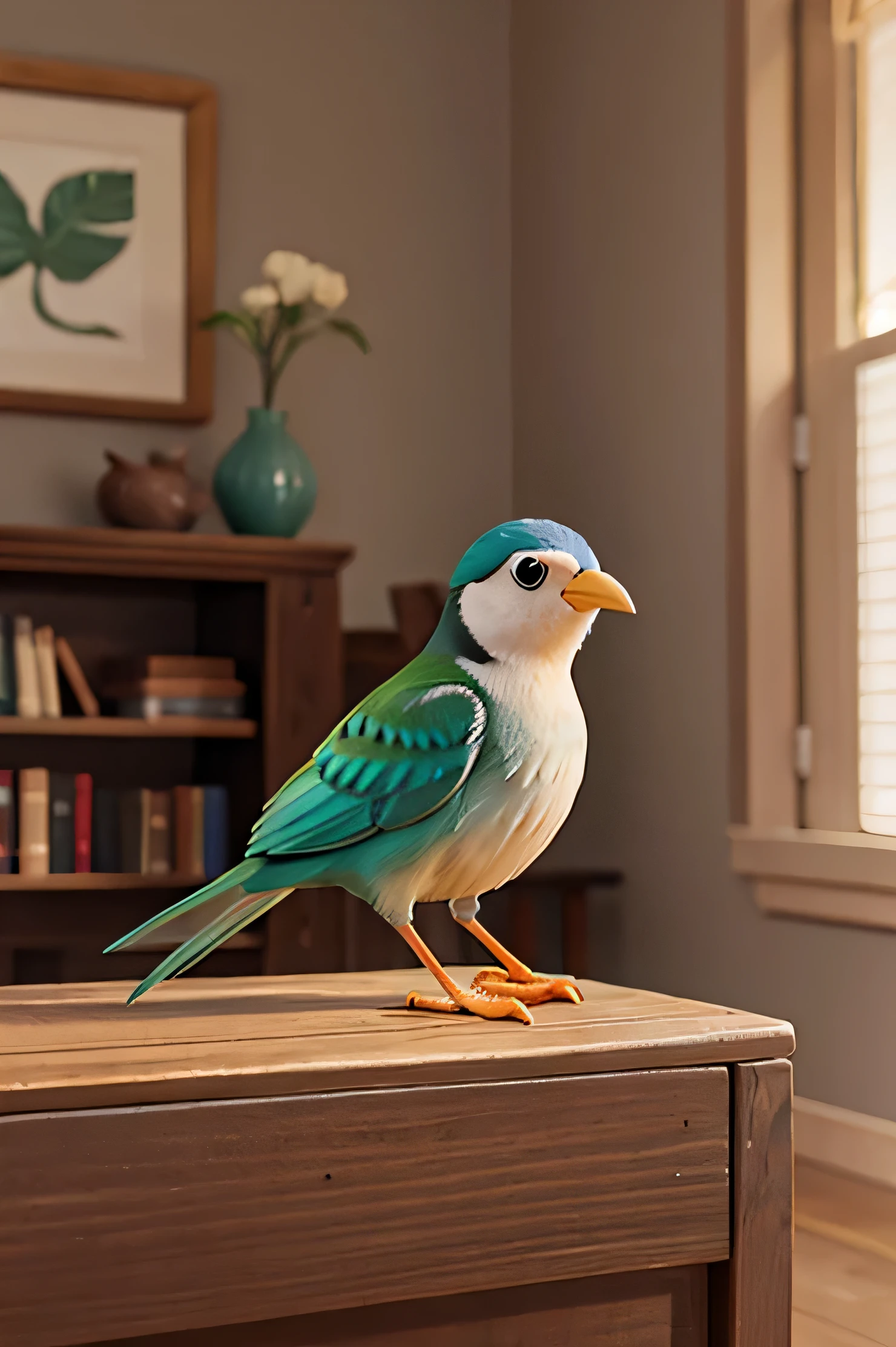 Caricatures of birds and beasts、Hareful、Frog、