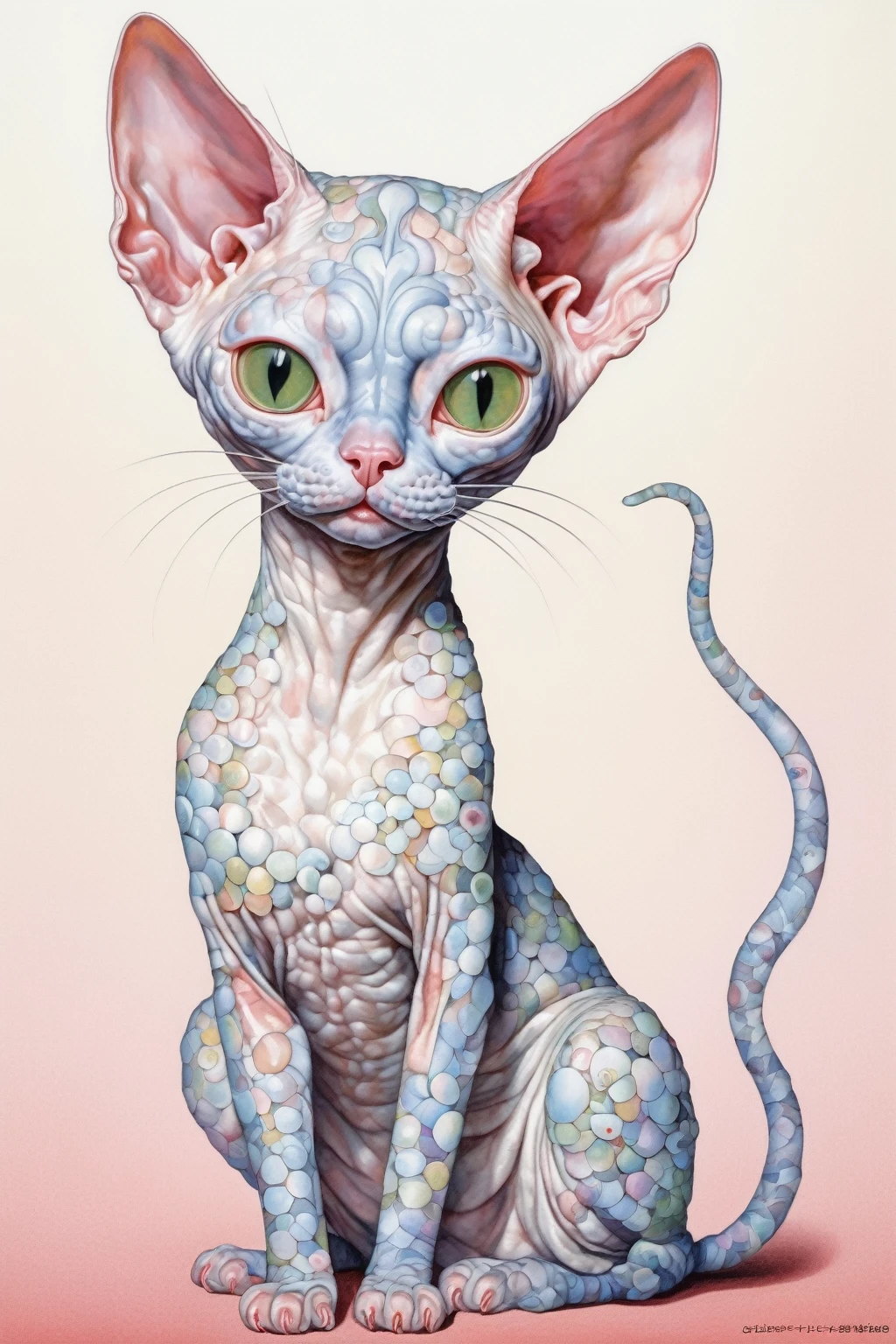 convoluted, Junko Mizuno&#39;s work, spiral, Masterpiece Devon Rex Cat, 피에르 펠레그리니the art of, Physically Based Rendering, Boris Grigoriev(Boris Grigoriev)the art of