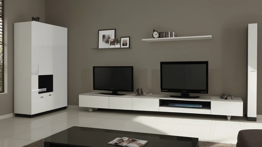 sebuah remot tv