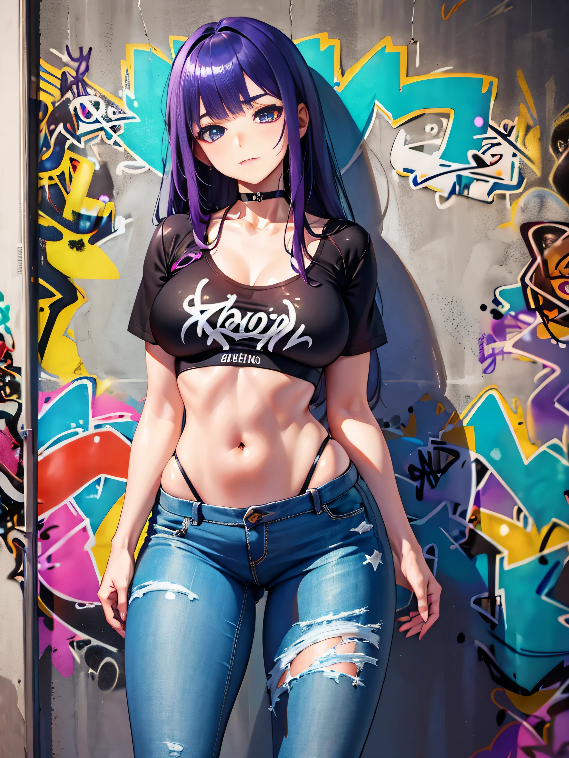 (4K), (best quality), (Best details), Blackfire, slave, leash, naked, collar, gray torn t-shirt, beautiful, barefoot, staying in underwear, sobbing, sadness, pregnant, visible belly button, having disgusting food in her mouth, begging for money, humiliated, no makeup, dirty body, ashamed, standing with her hand outstretched, looking at viewer, standing next to a dumpster, eating from a dumpster, sitting down, dirty face, enslaved, face almost full of mud, legs tied with a rope