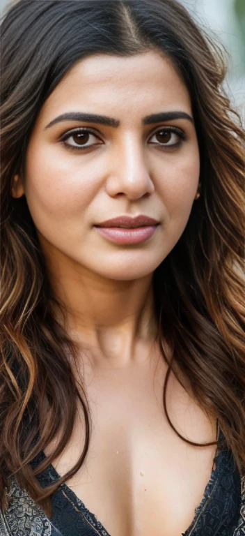 Portrait of samantha ruth prabhu, face,A shy sexy woman as princessone ((free shaggy dense long hairstyle )), ((bindi)),hazel eyes, ,very tiny fabric with laces, c-cup breasts, g-string, perfect composition, hyperrealistic, super detailed, 8k, high quality, trending art, trending on artstation, sharp focus, nude real life photo, intricate details, highly detailed, art by greg rutkowski, Best quality, masterpiece, ultra high res, (photorealistic:1.4), raw photo, DARK hair, shiny skin, WET BODY, dramatic lighting, full body, micro bikini, sexy breasts , village