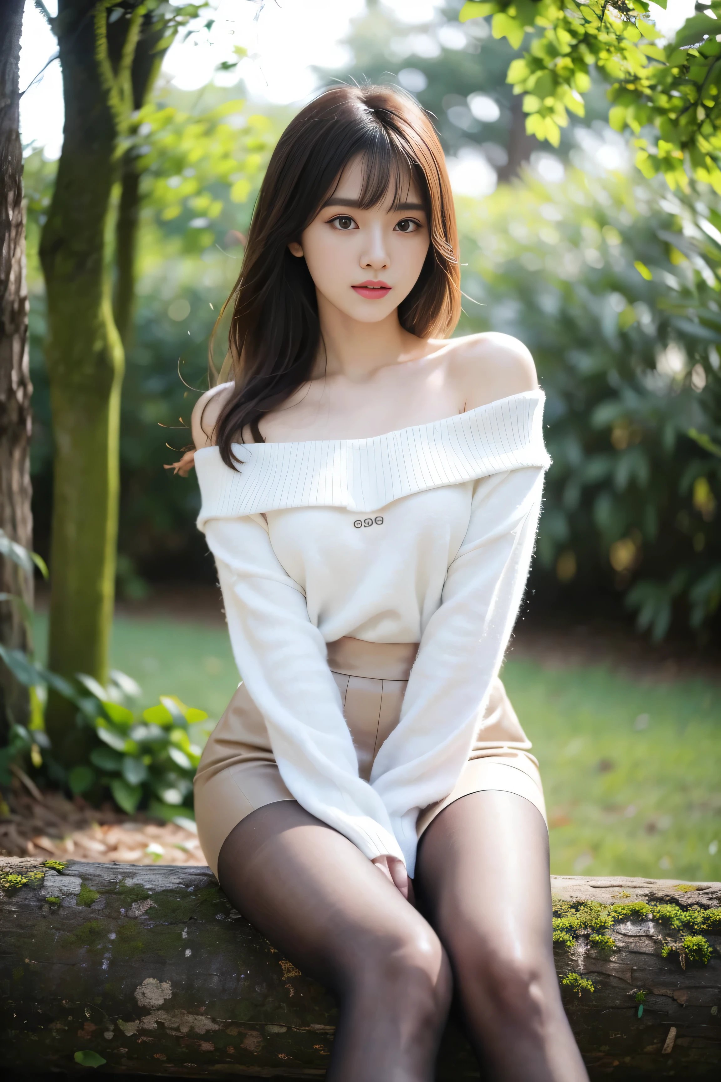 Grey shorts、(Highest quality)、((Extremely detailed))、4K、(8K)、masterpiece、Super fine、Highest quality、Super Resolution、One person、Kind Face、Soft Light、born々New quality、Soft Skin、Heel、163cm、Garden Terrace