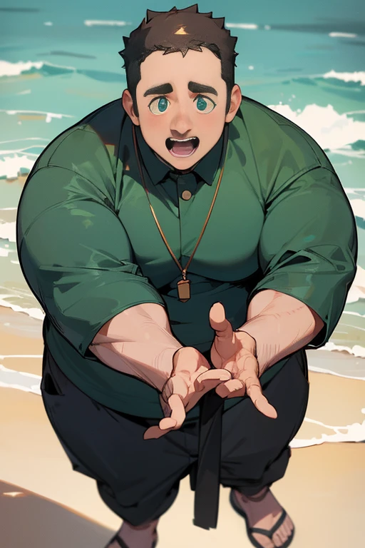 ((((Kevin James Actor and Comedian Overview)))), waving his hands at the spectator, fotografia frontal, A fat middle-aged man is looking at the viewer and holding his crotch, use uma cueca box branca, cabelo preto curto, (obesidade: 0.7), 50 anos, Nerd, Shy, (((sentado na cama, pernas abertas))), em um pequeno quarto privado empoeirado, copos, cabelo fino casual, Thick neck and round face with a lot of fat, suando, Sozinho, Asian, sentido muito prazer. sem roupa, nu. sentido muito prazer, corpo muito suado, extreme sweating on the body gesturing talking expressing oneself with the hands. Big tongue laughing. Genital Masculino tamanho largo exagerado GG comprido e norme .Genital Masculino tamanho hiper longo, genital Masculino tamanho Gigantescos, genital Masculino tamanho anormal, genital Masculino super comprido, Grande porra, Gozar muito, Goza ). ejaculando exageradamente, Gozando sem limites, Jorrando jatos de esperma da glande peniana,