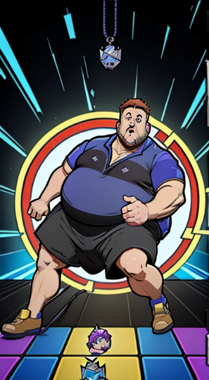  ((((Kevin James Actor and Comedian Overview)))), (((A fat man electric giant character from the super Cell game Clash Royale)))