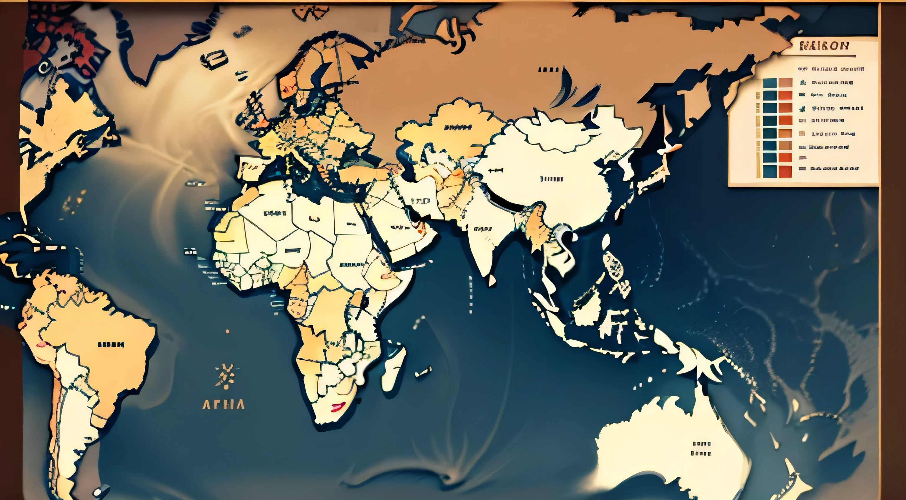MAPA CONTINENTE AFRICANO