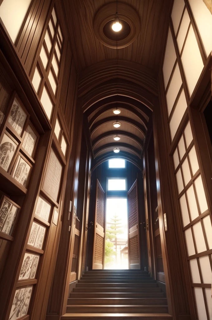 Trick Art、Escher、Ultra-wide-angle lens、Japan風建築、Japan、Japanese style