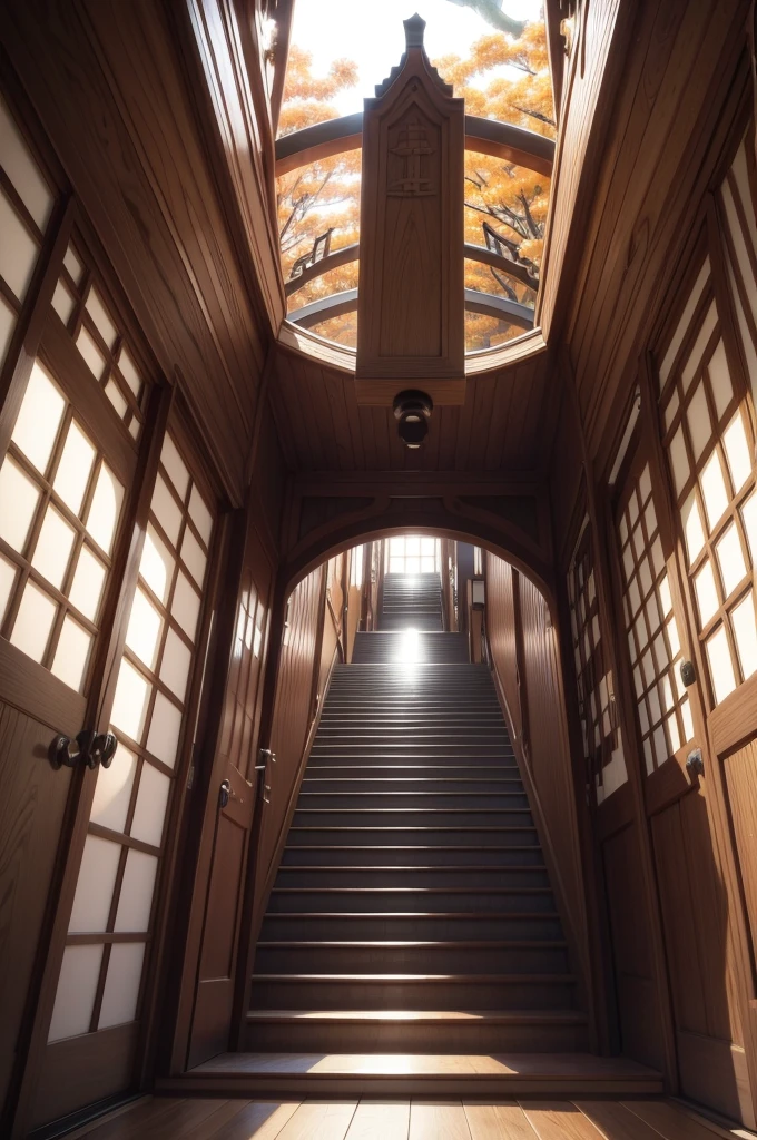 Trick Art、Escher、Ultra-wide-angle lens、Japan風建築、Japan、Japanese style