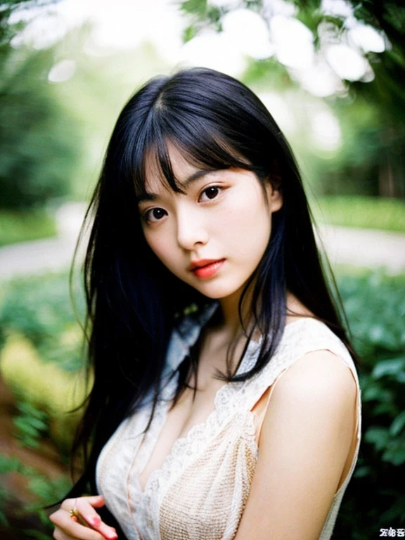 The prompt is: ((best quality)), ((masterpiece)), (detailed), beauty asian woman in a chemise, half body, perfect breast, beauty long black hair, perfect eyes, perfect face, fumika baba. Stable Diffusion prompt: (best quality, masterpiece:1.2), detailed, beauty Asian woman in a chemise with long black hair, half body, perfect eyes, perfect face, perfect lips, fumika baba