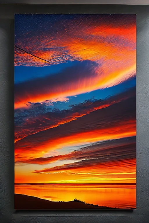 Fire sky