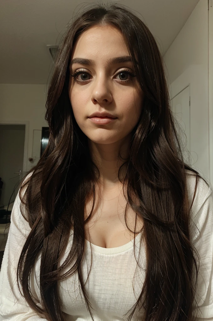 Big eyes, long hair