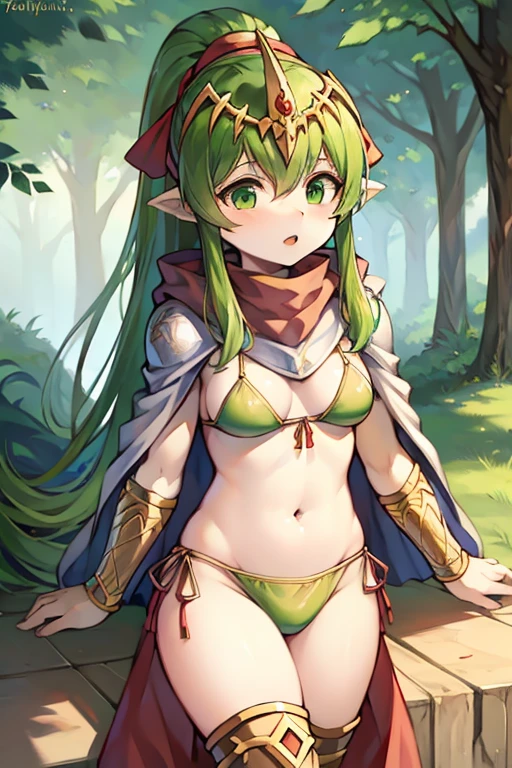 yTiki_fe,long capelet,armor, bikini armor,