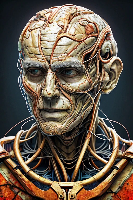 Cybernetic Augmentation, Enhanced Humans, Bionic Prosthetics, Brain-Machine Interfaces, Transhumanism. <lora:NEOTOKIOXL_0.2_RC:0.9>