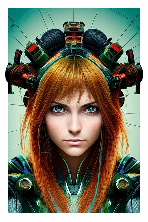 pintura digital, 4k, comic Babes, Humanoid electronic systems in the head | Homem ciborgue | With a detailed brain,you can see the| With a delicate heart that can be seen| Capa muscular de pele realista Fio| biopunk | cybernetics | Ciberpunk | Canon M50 | 100mm| sharp focus | gentilmente| hiper fotorrealismo | Muito detalhado| detalhes intrincados | vascular |