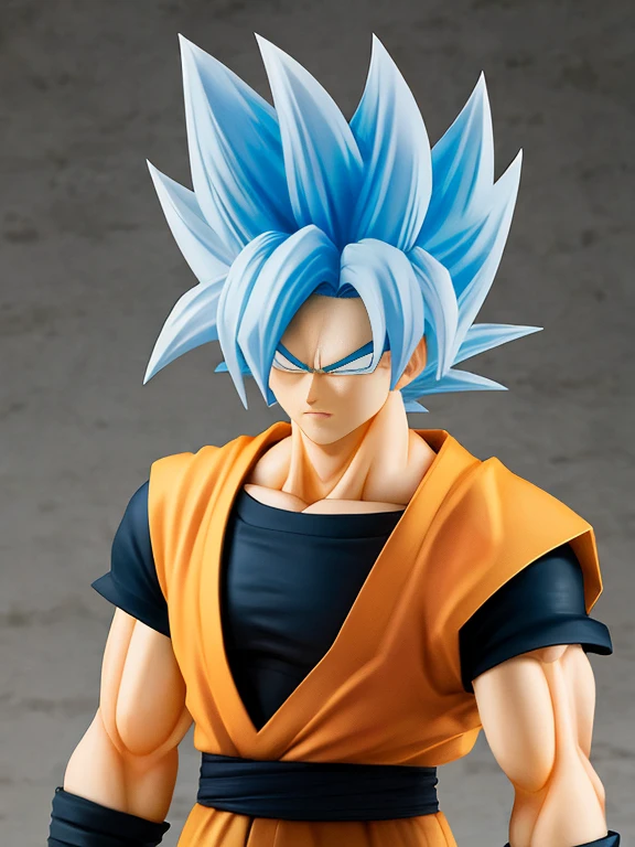 ((mejor, mejor Quality)) Close-up of a person with a cuerpo muy grande, cuerpo muy grande, super instintivo, power man epic anime, Fondo de pantalla de manga 4k, super saiyan azul, canguros de anime, Fondo de pantalla animado 4k, fondo de pantalla animado 8K, fondo de pantalla animado 8K, dragon ball character, goku, human goku, Super Saiyan goku Highly detailed portrait, cara detallada, ojos detallados, small eyes, serious expression, ojos feroces