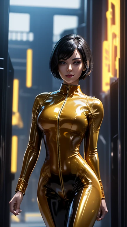 professional photo of alex, short hair, black hair, brown eyes, dark skin, tan, lipstick, bodysuit, 
detailed skin, detailed eyes, finely detailed hair, outside, jungle,
volumetric light, highrez, masterpiece, best quality,
<lora:AlexTotallySpies2v2:0.88:MIDD>