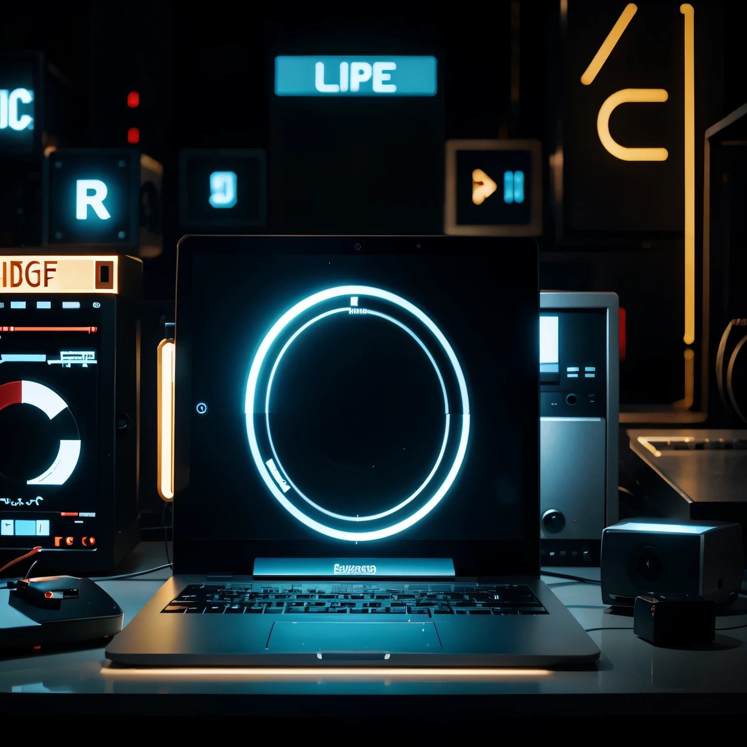 Electronic alphabet 