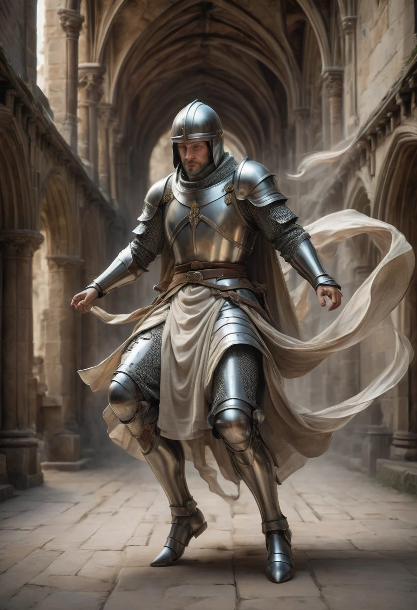 dream, Motion Blur, action-lines, minimalism art, Middle Ages, best quality, masterpiece, very aesthetic, perfect composition, intricate details, ultra-detailed