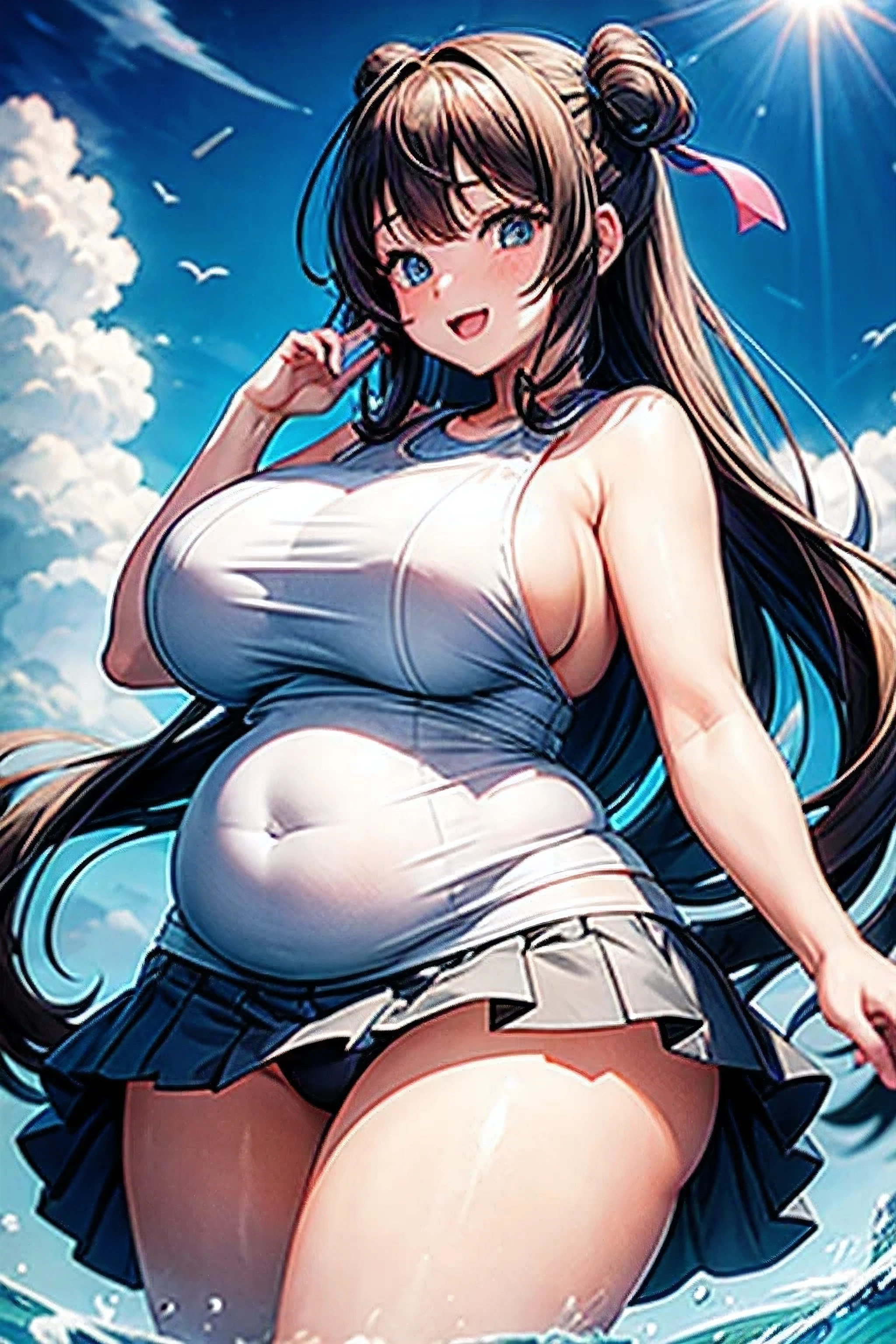 Fat anime girl