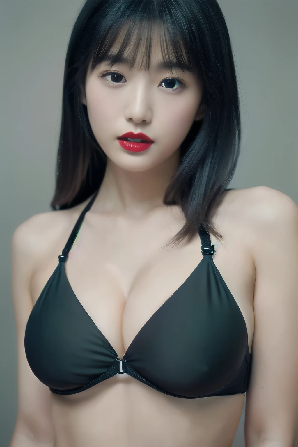 20代Japanese womenのCG画像(スーパーハイパーReal:1.5)Please generate it with。
(Japanese women, 20-year-old,Top Gravure Idol,pretty girl:1.5)
BREAK,
(Black Hair,Long Hair:1.5)
BREAK,
(Red lips:1.5),
BREAK,
(Black Bikini:1.5),
BREAK,
Despite her slender figure,Beautiful breastsとBig Breastsが調和しているシーンを教えてください。
(Slender body,Beautiful breasts,Big Breasts,Cleavage:1.5),
BREAK,
The background is a plain grey background,
BREAK,
Vivid and very sharp details(Ultra Sharp Detail:1.5)と見事なcolor depth(color depth:1.25)Must be full of。The image is、It needs to mimic the unparalleled clarity and color vibrancy of photos taken with ultra-high-end cameras like the Hasselblad H6D-400c MS or the Fujifilm XT3。
(フォトReal,Live Shooting ,masterpiece,Real,Hyperrealistic,Super detailed,Fine details,Highly detailed CGUnity 64K wallpaper,Woman with perfect figure:1.5),
