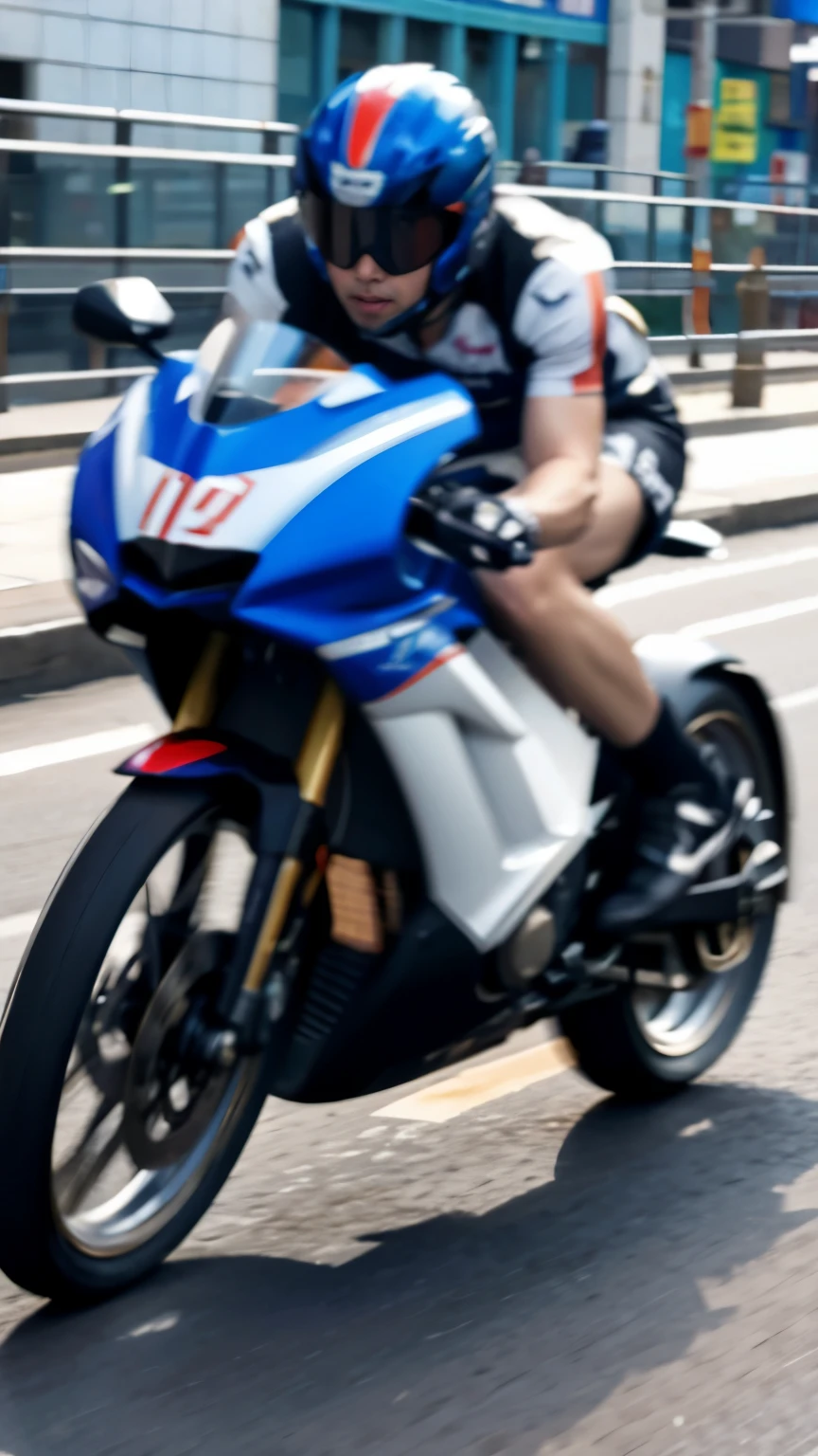 Wolf, is wearing a motogp racing suit, sharpening 4k motogp racing suit, show big dick, penis(erection), full hard-dick, 4k dick, 4K(CUM), moaning face, 4k image, uhd detailed, sleep on leather bed, nice view, understanding image objects detailed