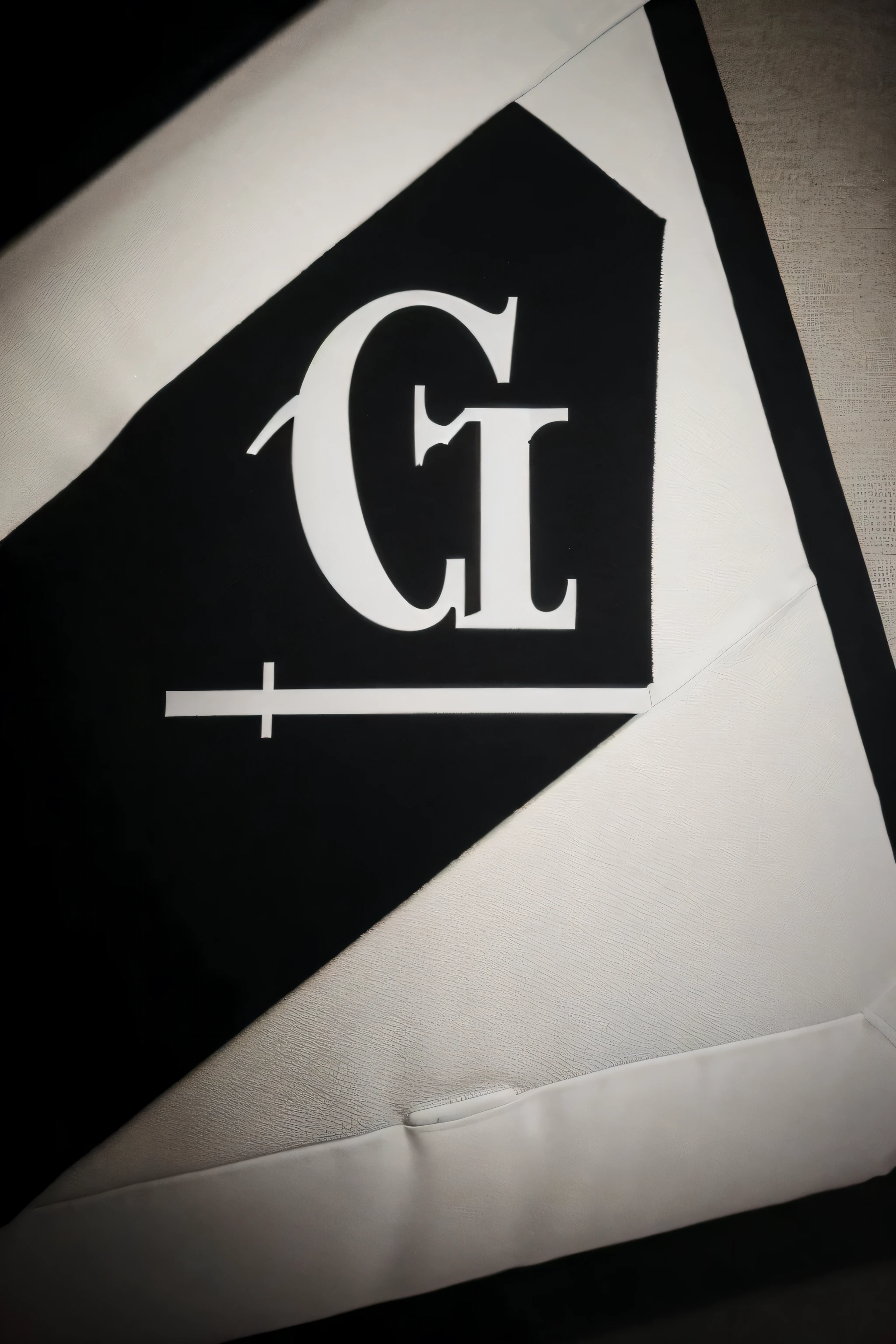 black and white monogram: Germanoid